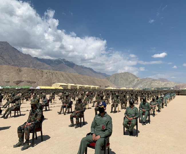 In Pictures: PM Modi Takes Stock of Situation At Ground Zero In Leh, Ladakh